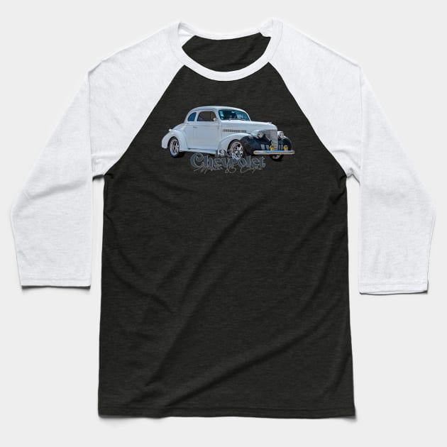 1939 Chevrolet Master 85 Coupe Baseball T-Shirt by Gestalt Imagery
